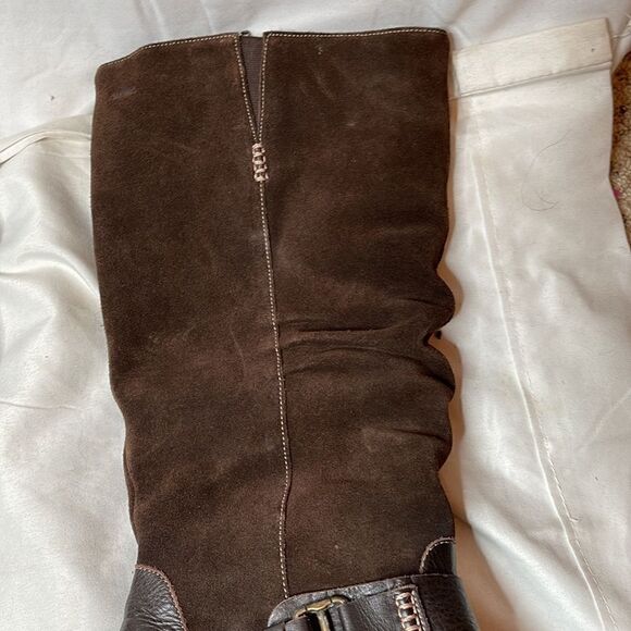 Alpina Fleece Lined Brown Leather/Suede Buckle Boots. Size 7.5. - Picture 7 of 16